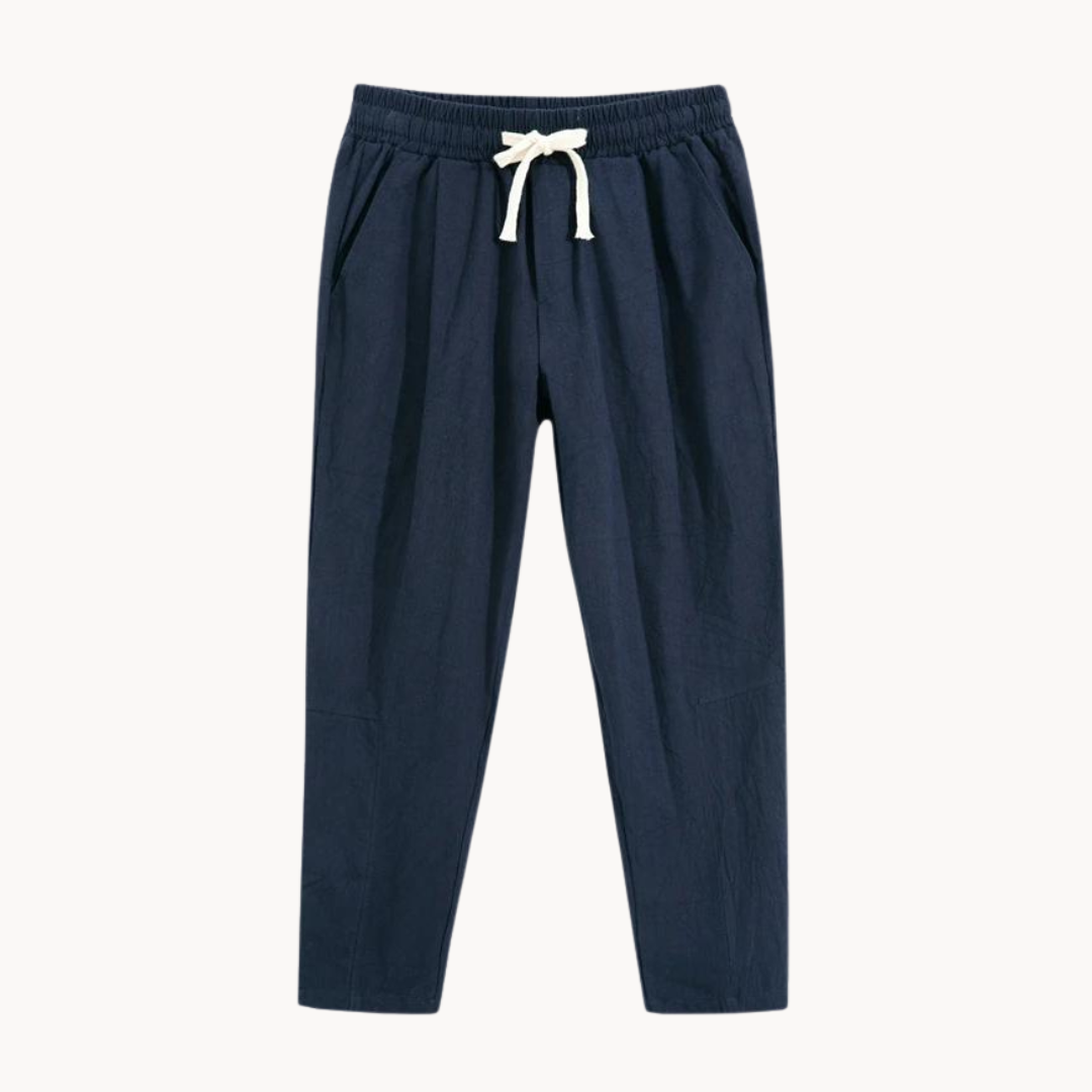 Tomas Cotton Linen Pants