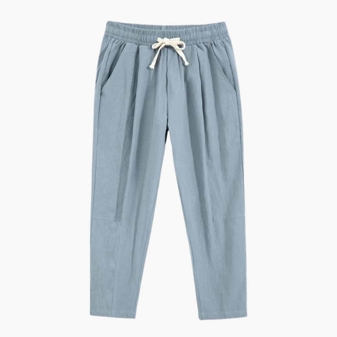 Tomas Cotton Linen Pants