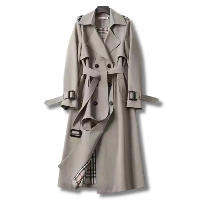 Amoura™– Belted Trench Coat