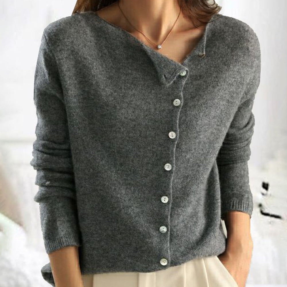 Alfonsa - Elegant Cashmere Cardigan