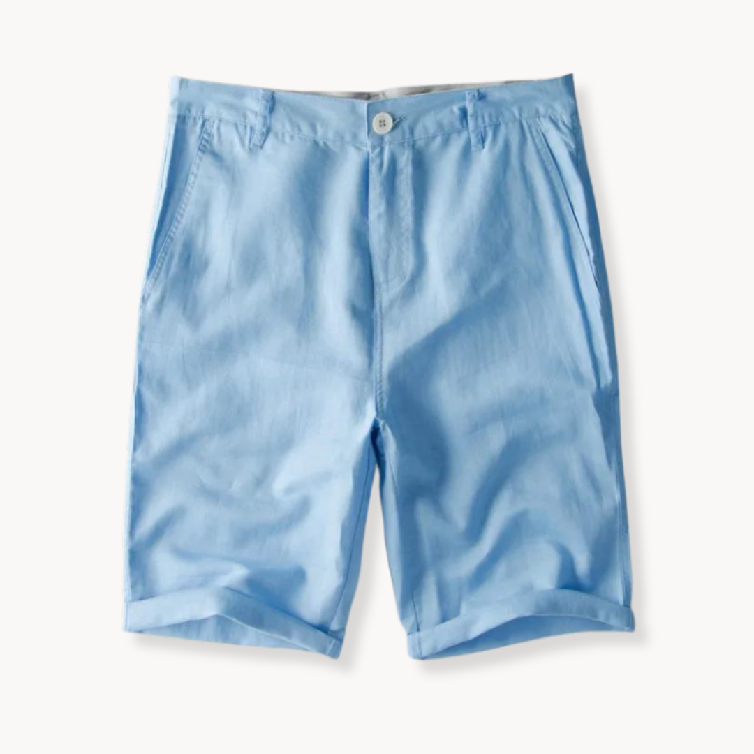 Velante Cotton Linen Shorts