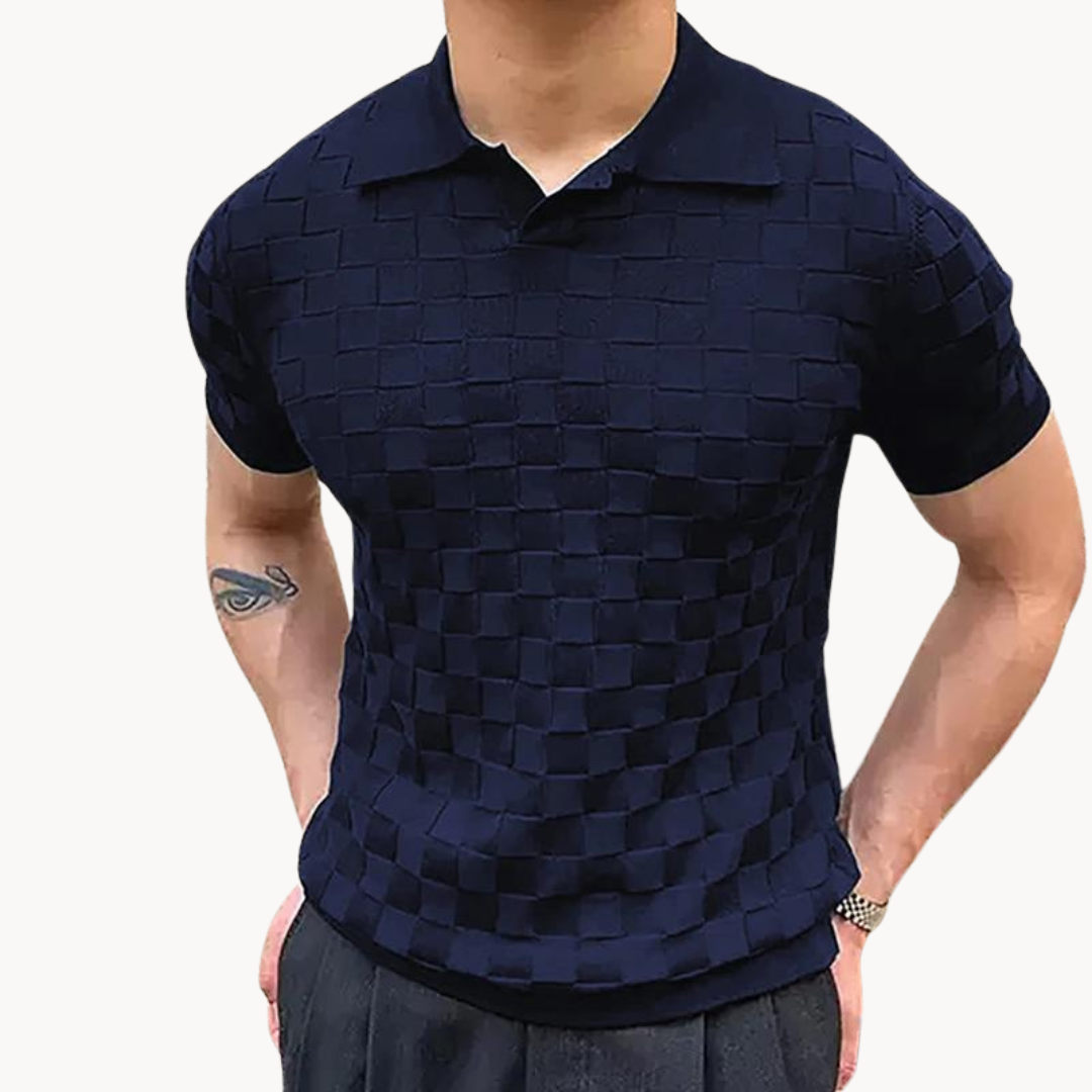 Wes Jacquard Polo