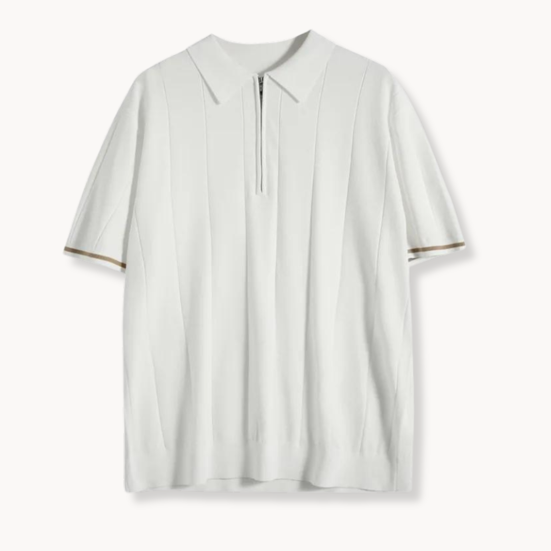 Flynn Zip Polo