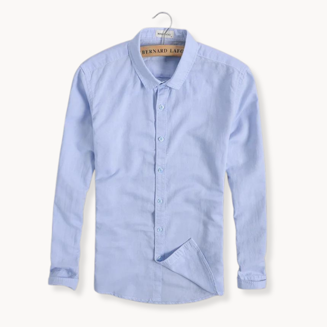 Seafarer Slim Fit Linen Blend Shirt