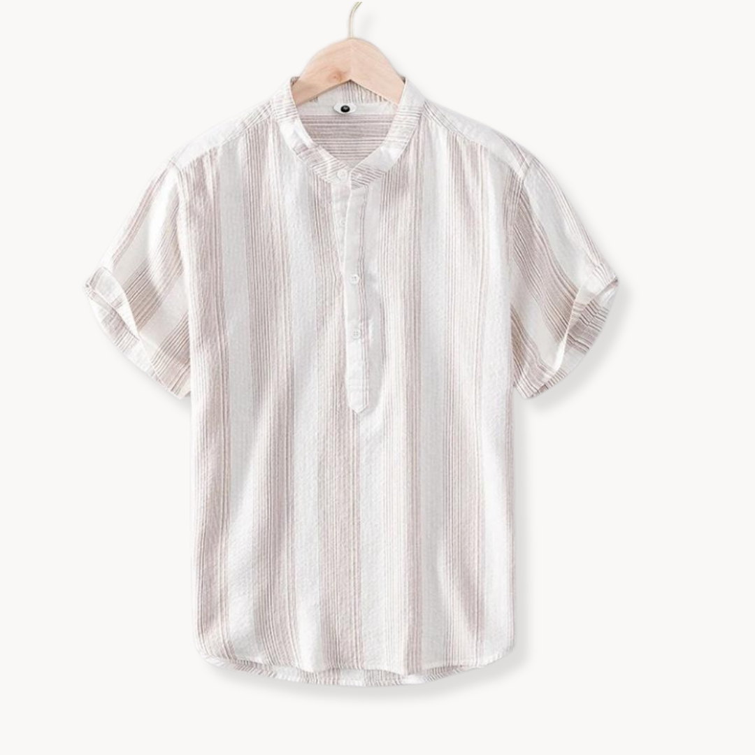 Elton Cotton Stripe Shirt