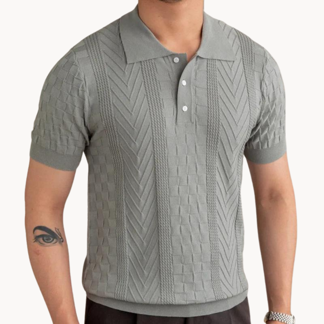 Dante Jacquard Polo Shirt