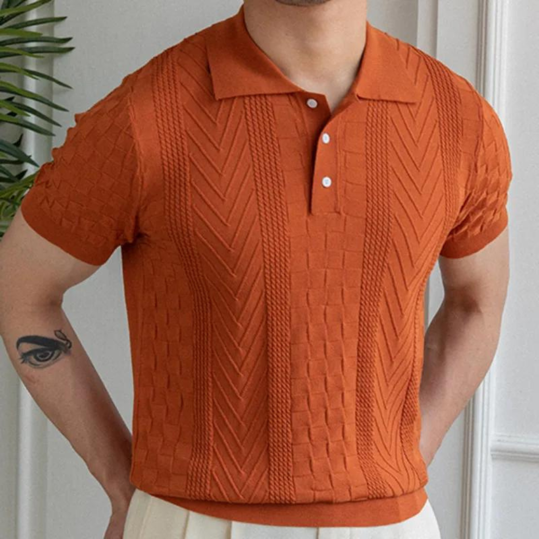 Dante Jacquard Polo Shirt