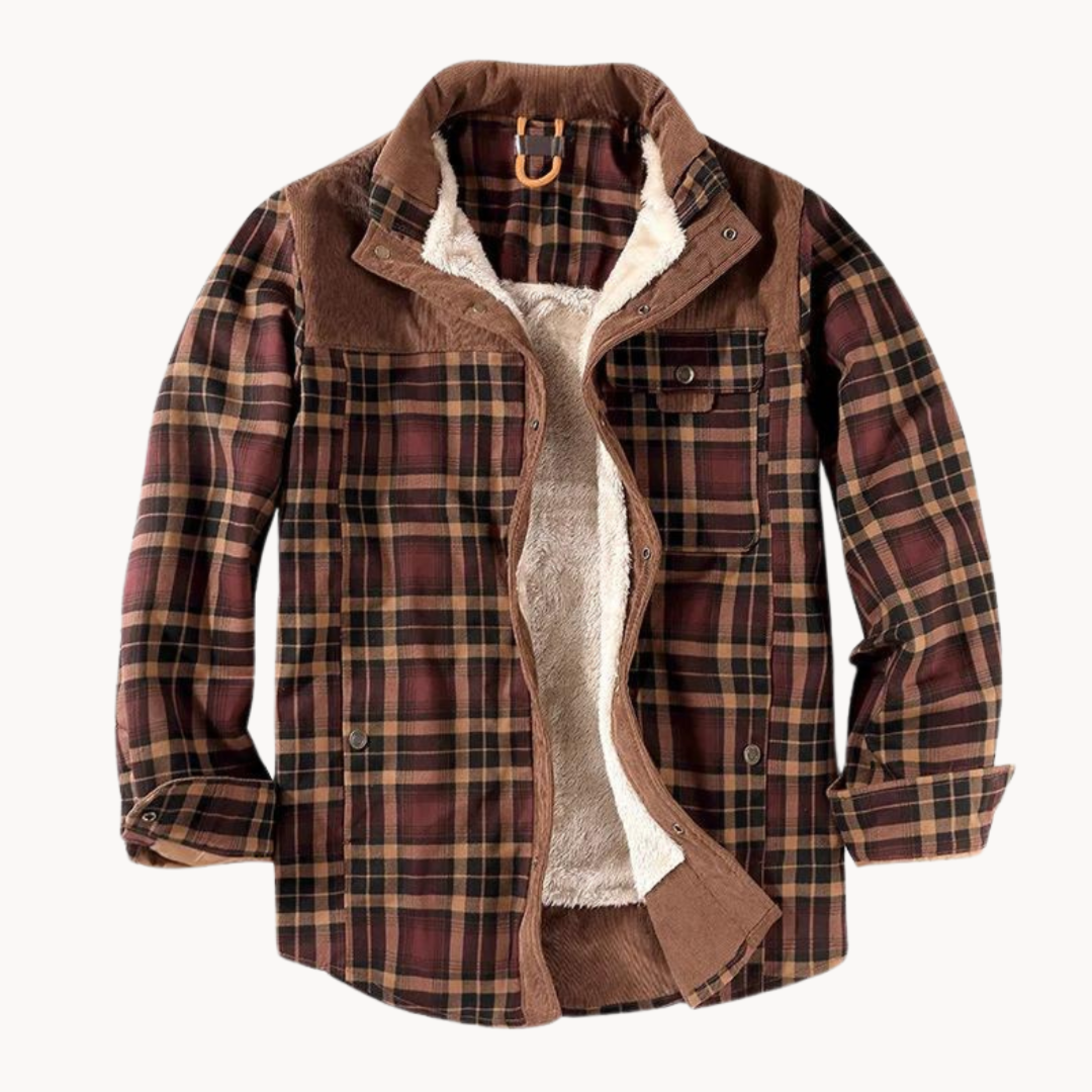 Boulder Fleece-Lined Plaid Shirt