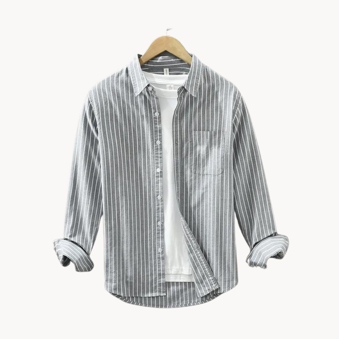 Ciro Cotton Stripe Shirt