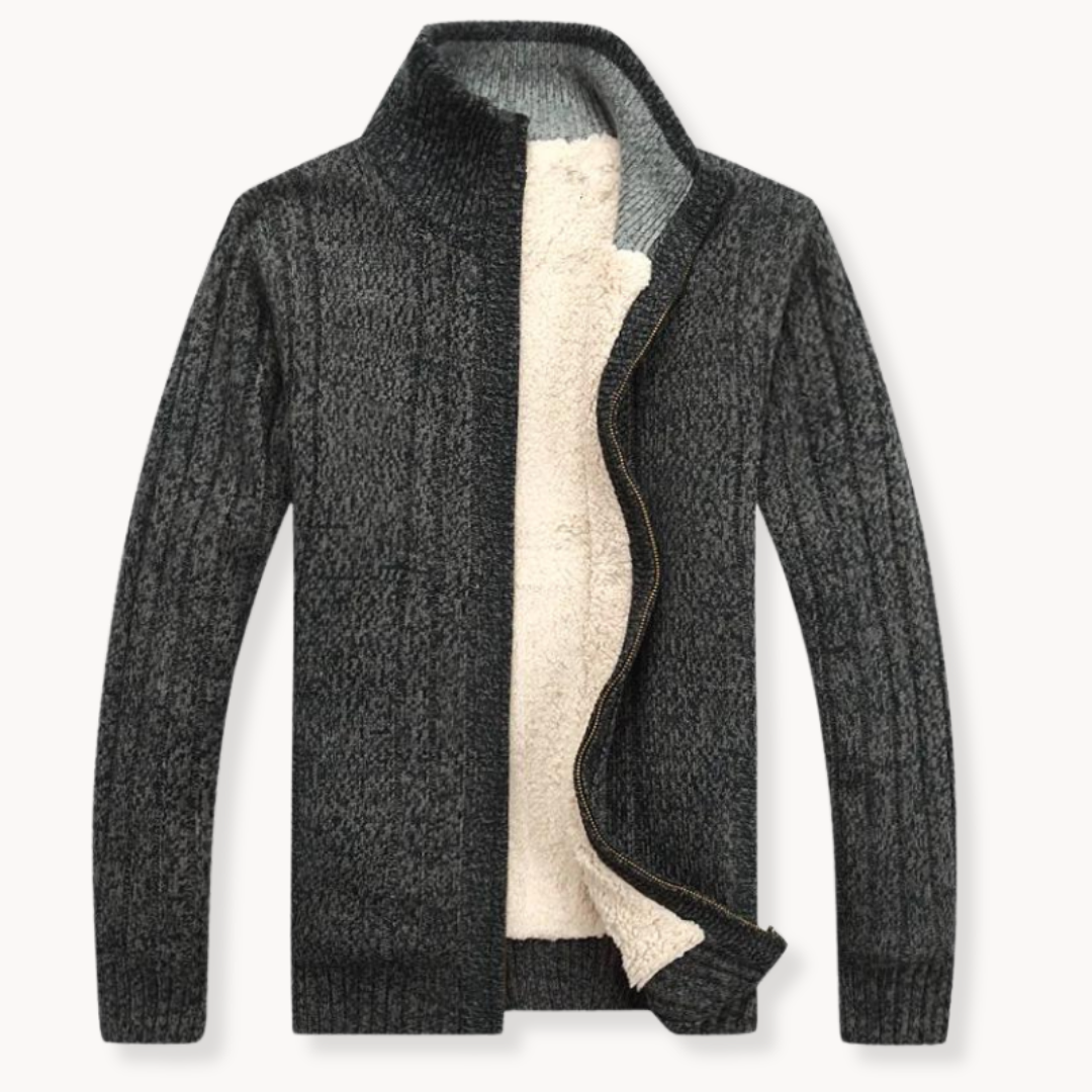 Cascadia Cozy Knit Zip Cardigan