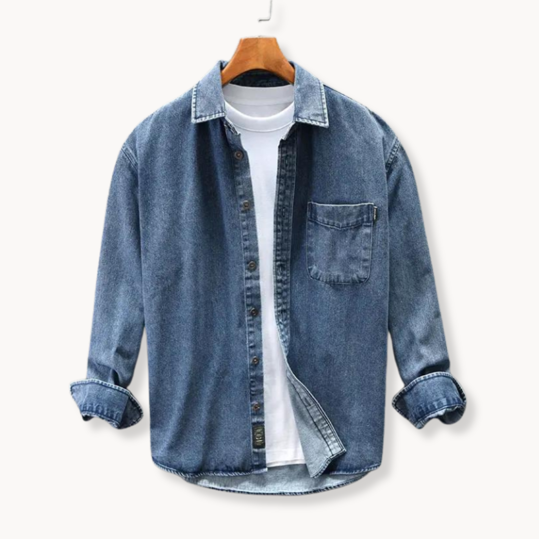 Denim Retro Washed Shirt