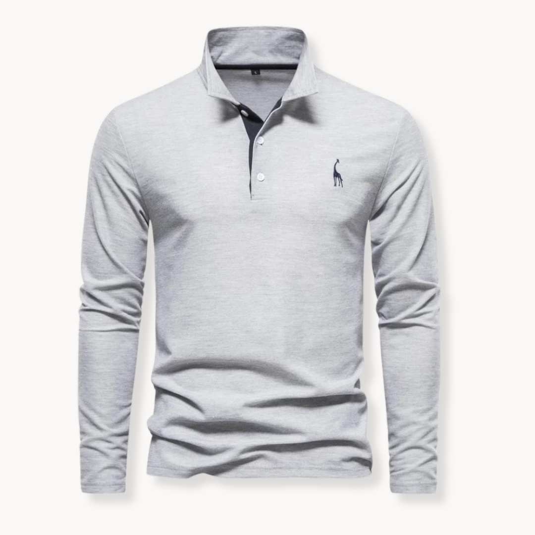 Refined Long Sleeve Polo