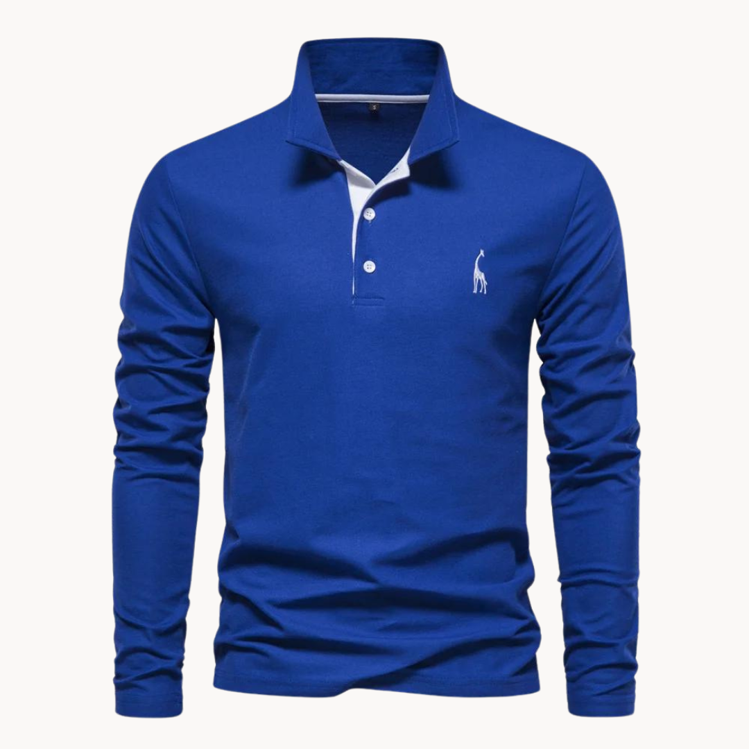 Refined Long Sleeve Polo