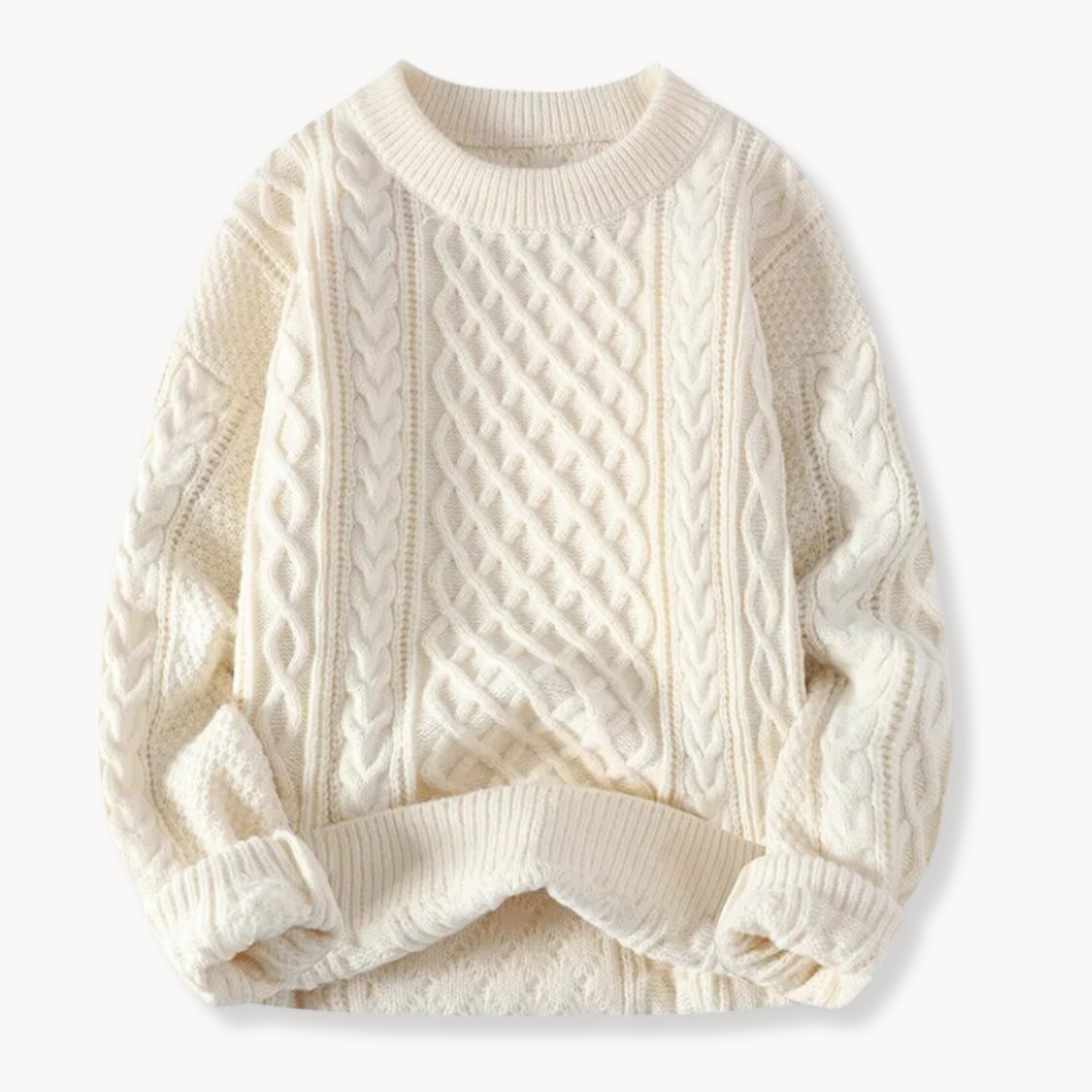 Atlantic Cable Stitch Sweater