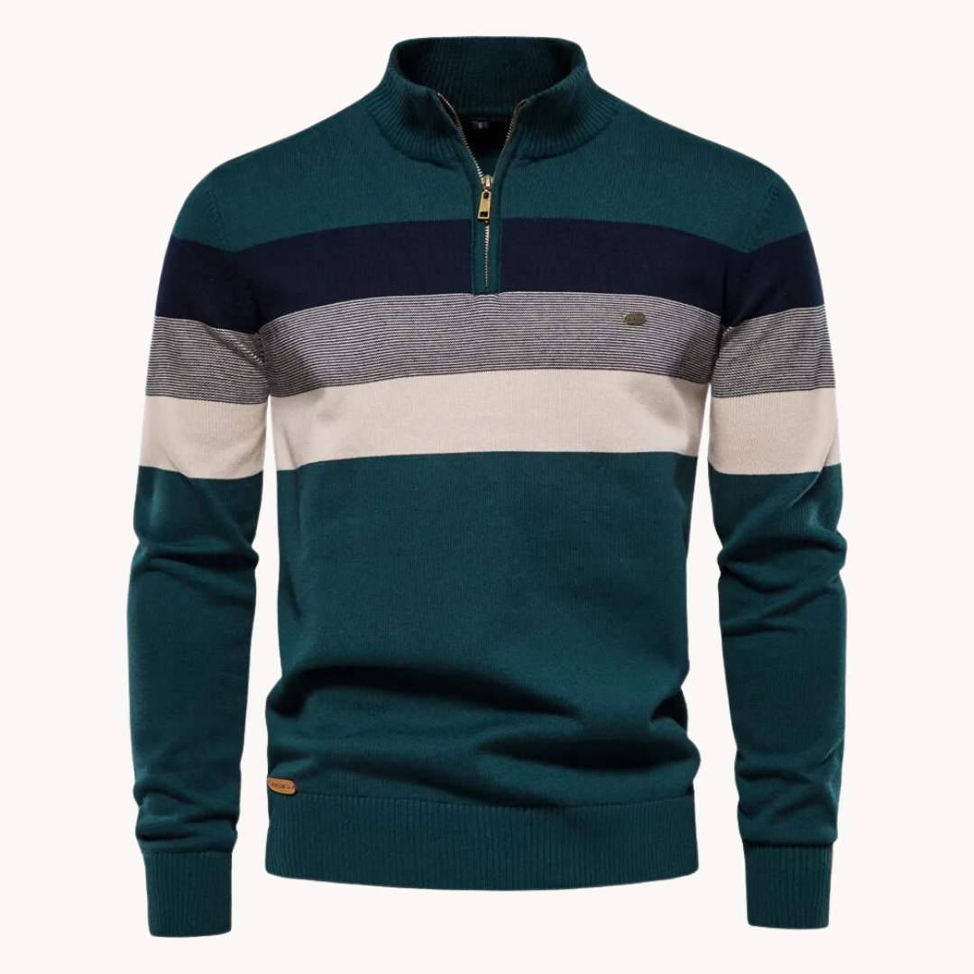 Burk Quarter Zip Sweater