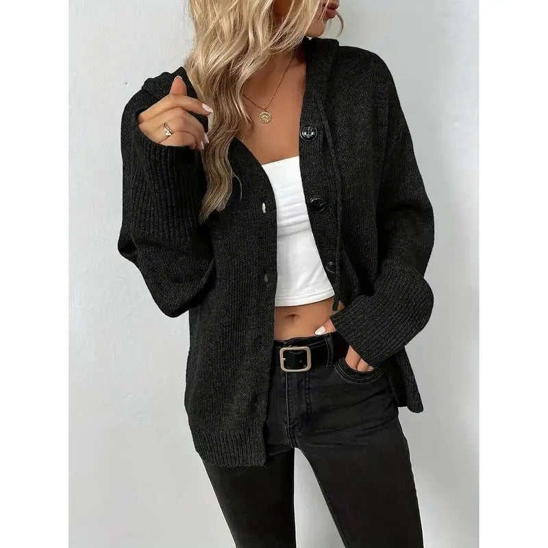 Hannah | Stylish Hooded Cardigan