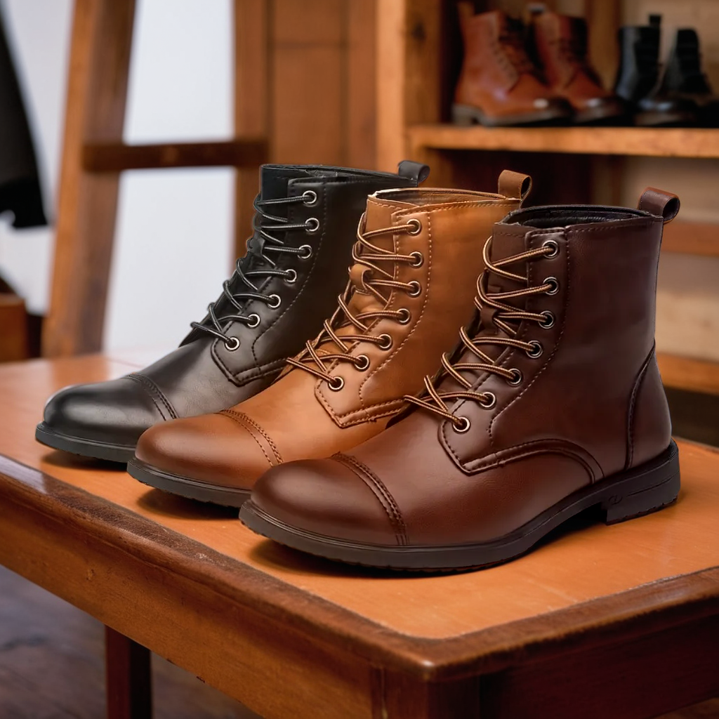 Kingston's | Cap Toe Boots