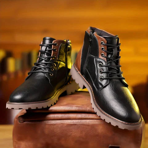 Jethro | Rugged Lace-Up Boots